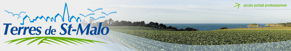 Logo et Paysage Terres de Saint-Malo